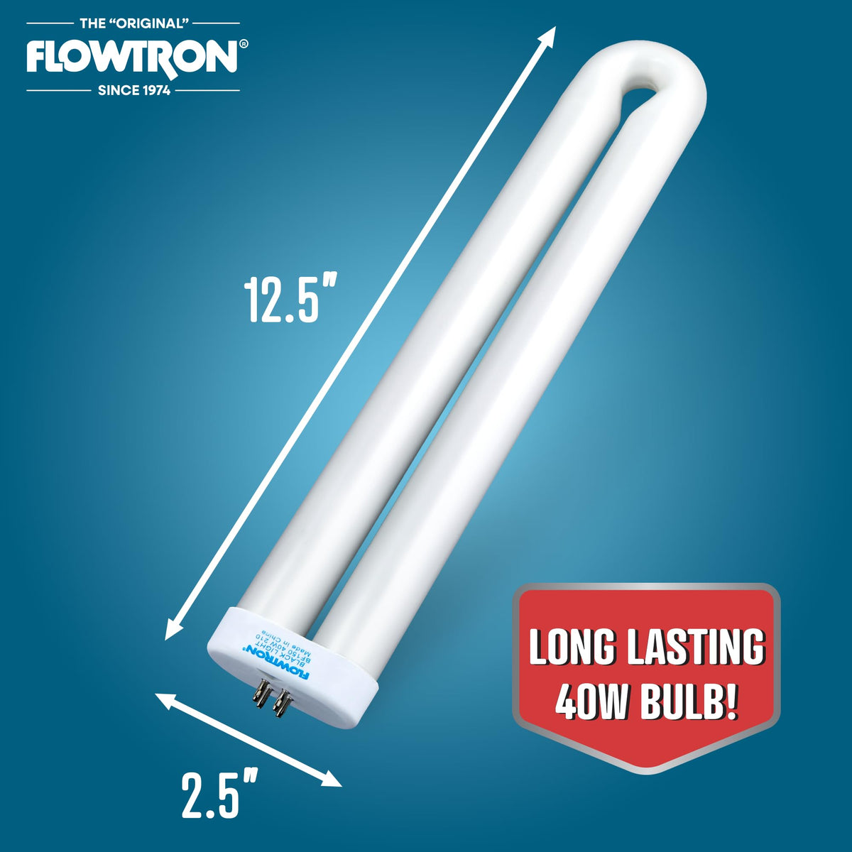 Flowtron BF-150 UV bulb compatible with FC-7600 for easy replacement.