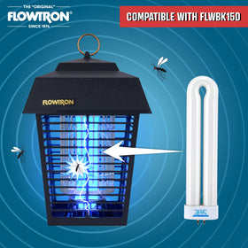 Flowtron BF-35 UV bulb 2-pack packaging for BK-15D replacement