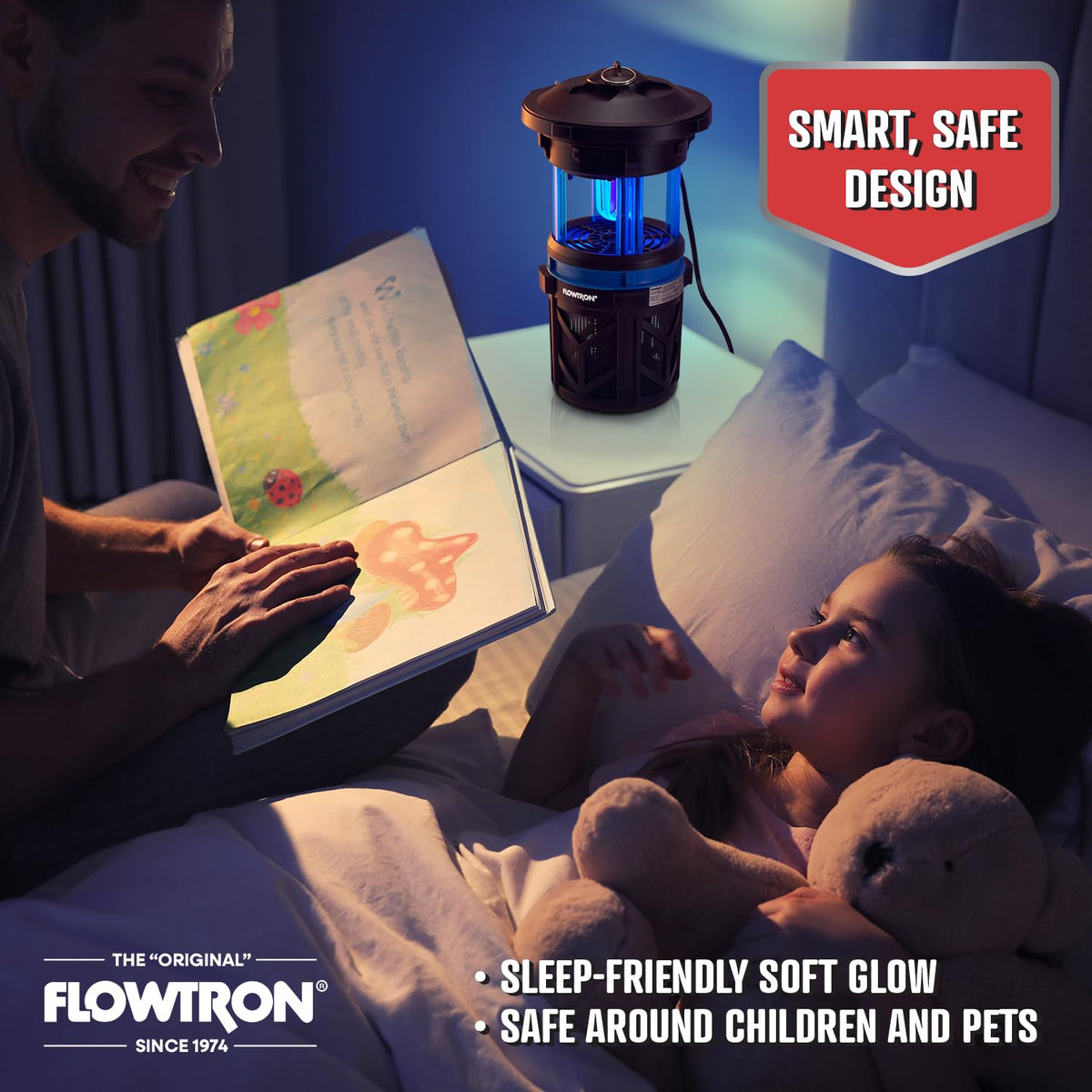 Flowtron replaceable UV bulb for long-lasting performance