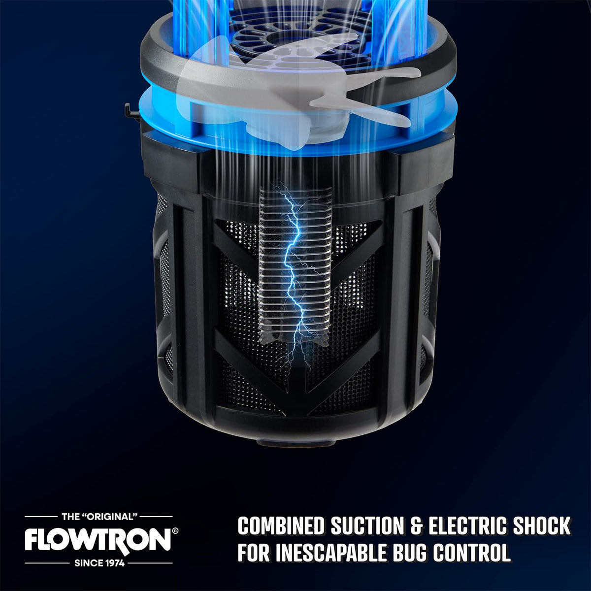 Flowtron weather-resistant design suitable for year-round use outdoors