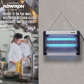 Flowtron compact design fits kitchens, bedrooms, and RV interiors.