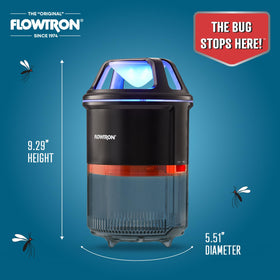 Flowtron collection chamber image showing easy cleaning and emptying.