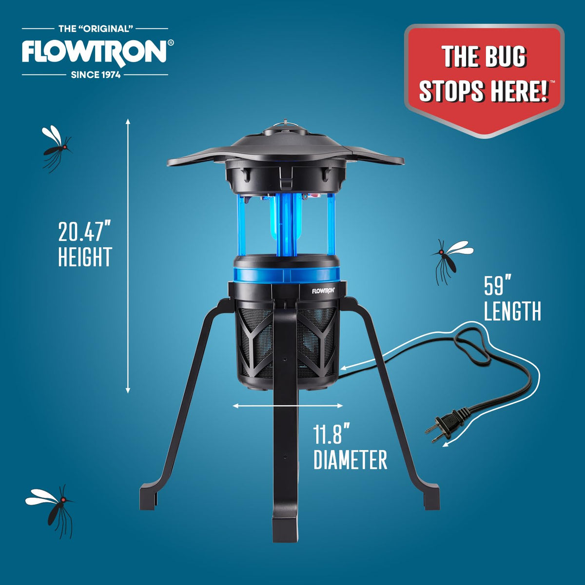 Flowtron Flowtron covers 530 sq ft for larger outdoor spaces
