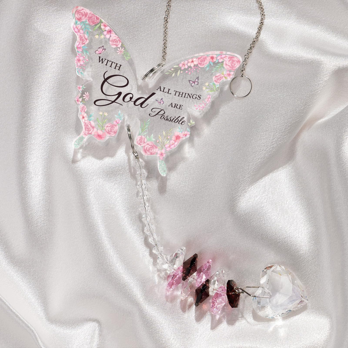 Flpoxzd confirmation decor butterfly suncatcher suitable for teens