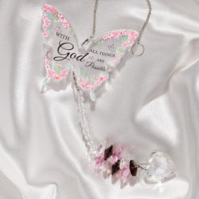 Flpoxzd confirmation decor butterfly suncatcher suitable for teens