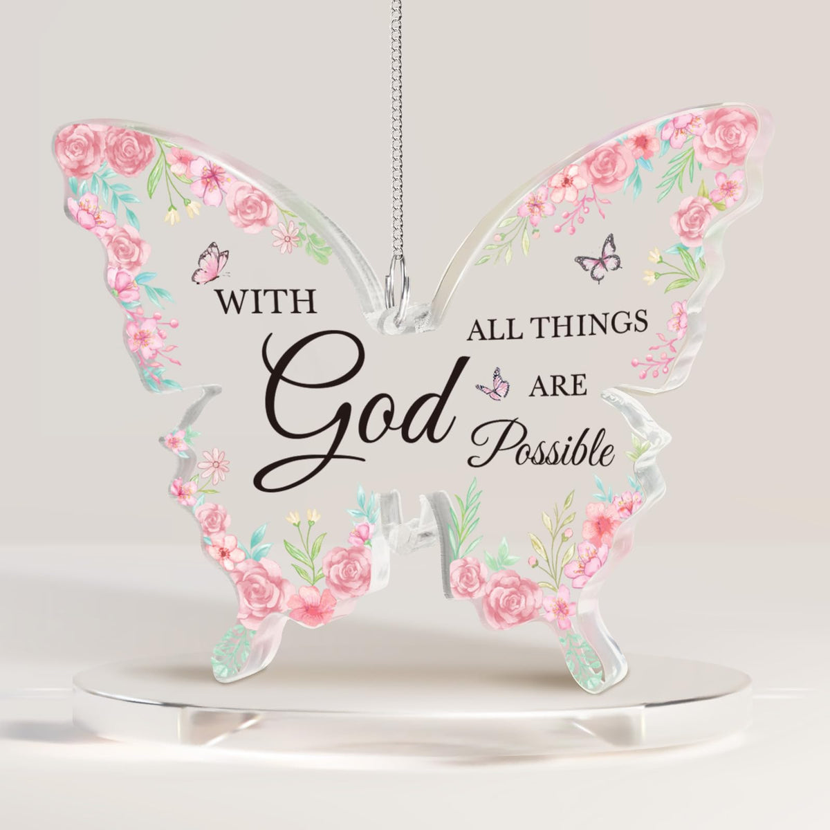 Flpoxzd hanging butterfly crystal suncatcher adds colorful reflections to any room