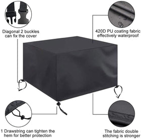 Water-repellent coating enhances durability and weather resistance for outdoor furniture