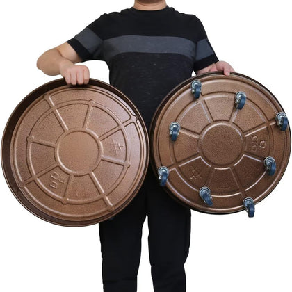FLRISNTIG 20-inch plant dolly with wheels rolls smoothly on indoor floors