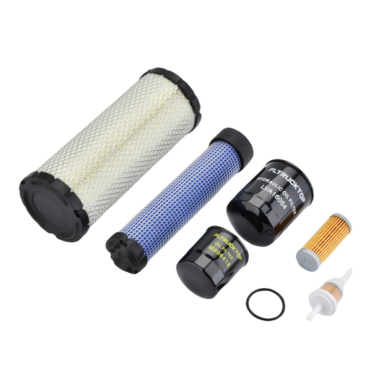 FLTRUCKTOP LVA21036 kit components laid out for easy inspection