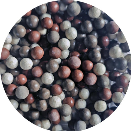FlwSoil colorful leca pebbles 8-10mm brighten indoor displays while enhancing drainage.