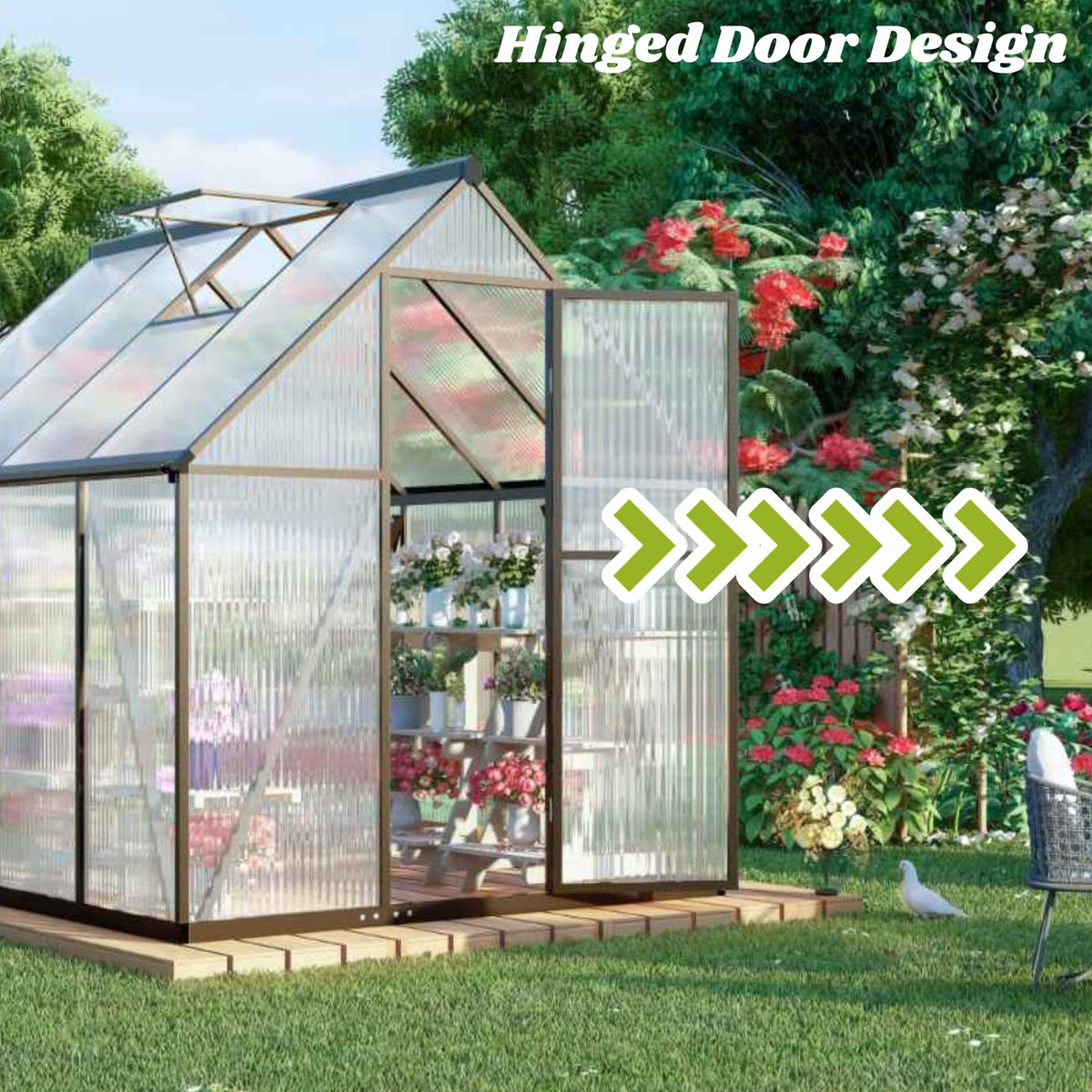 FLY BY YAN adjustable ventilation windows support balanced airflow