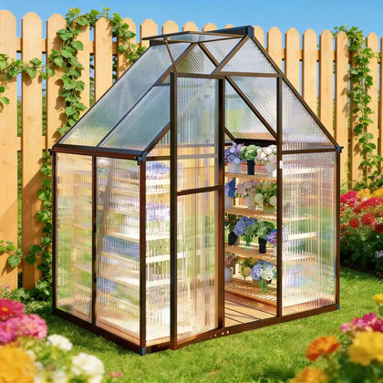 FLY BY YAN greenhouse quick-setup system streamlines assembly