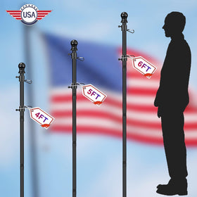 FLY HAWK anti-wrap 360 rings prevent tangling for longer-lasting flags.