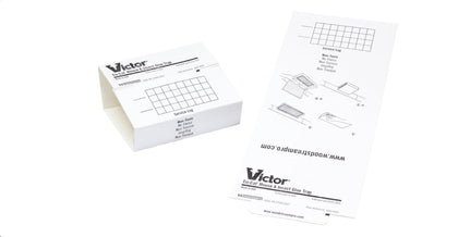 Fly Victor Tin Cat glue board captures mice; simple, disposable pest control.