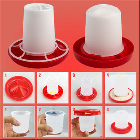 Flylin low-height design reduces spill risk during feeding.