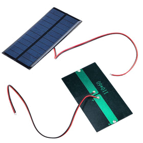 Compact Flylin polycrystalline panel showing sturdy 110x60mm cells