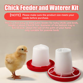 Flylin automatic water discharge chassis demonstrated for simple chick hydration.