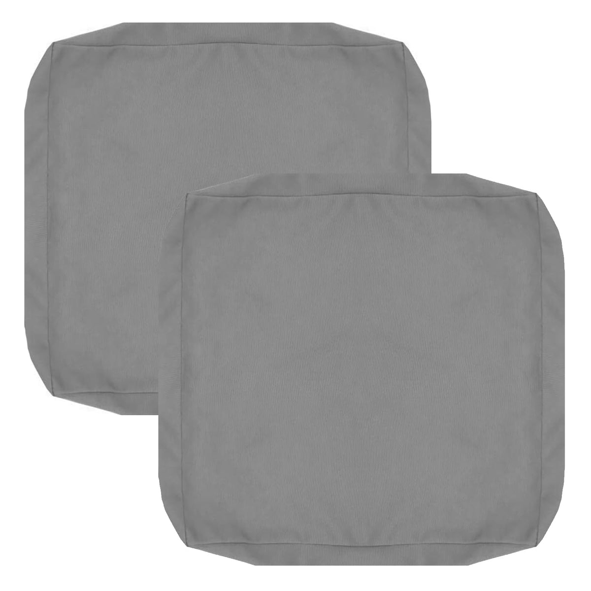 FLYMEI patio cushion covers 28x28x6 waterproof grey protect outdoor cushions from spills.