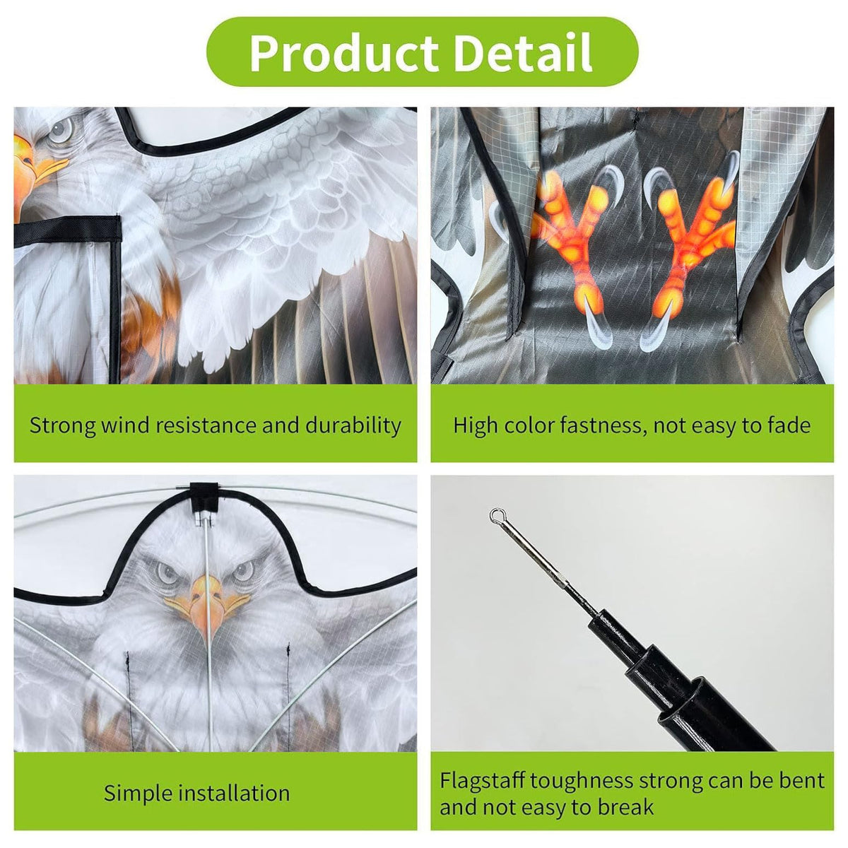 Flyonte laser-cut kite detail indicates durability and precise craft for lasting use.