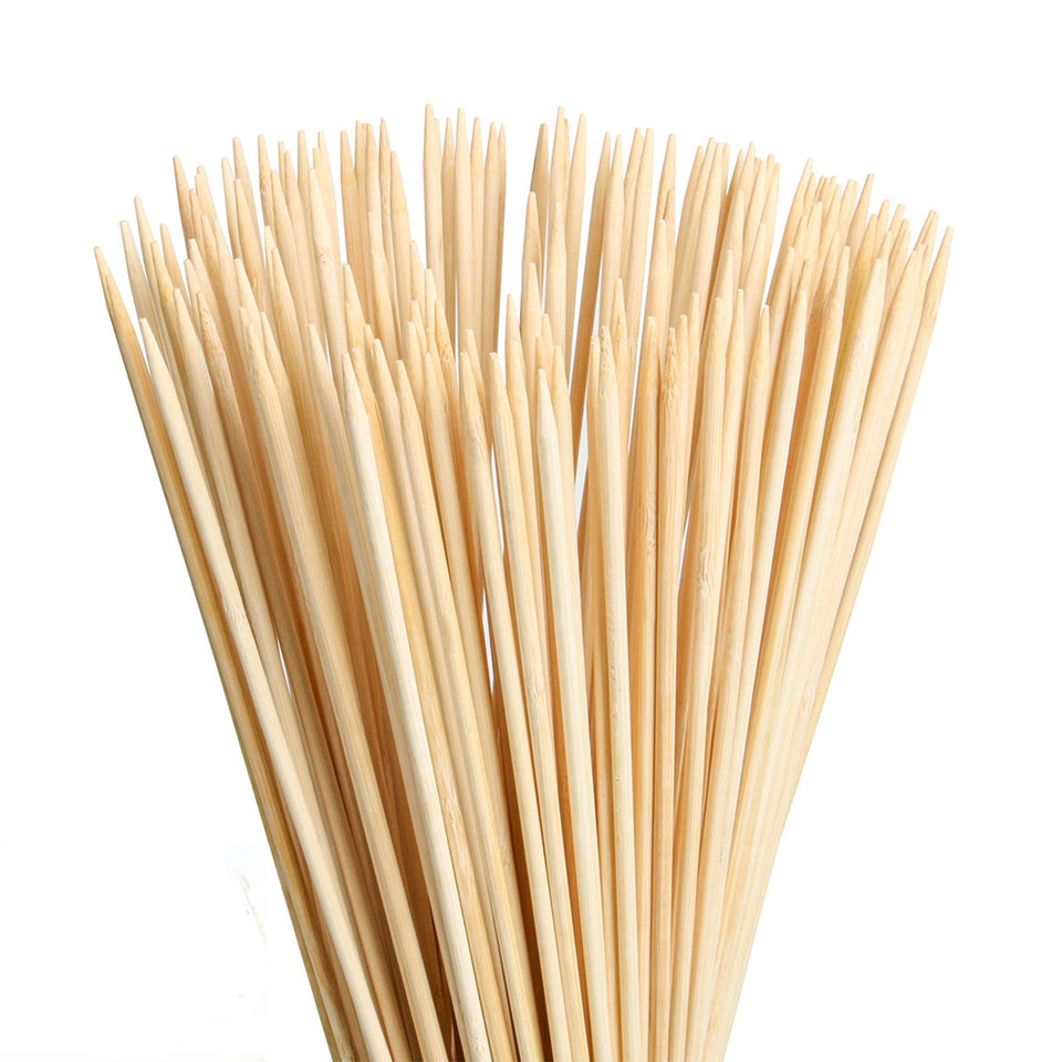 FLYPARTY bamboo roasting sticks 30inch keep you safe from flames while toasting
