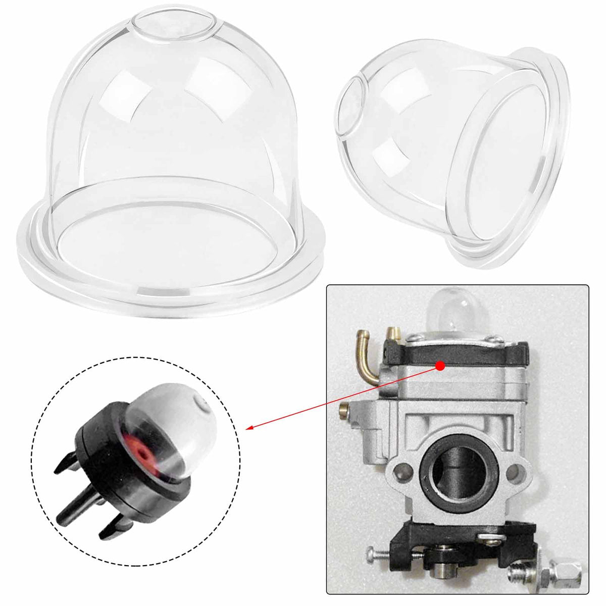 FLYPIG easy-installation primer bulbs replace without tools.