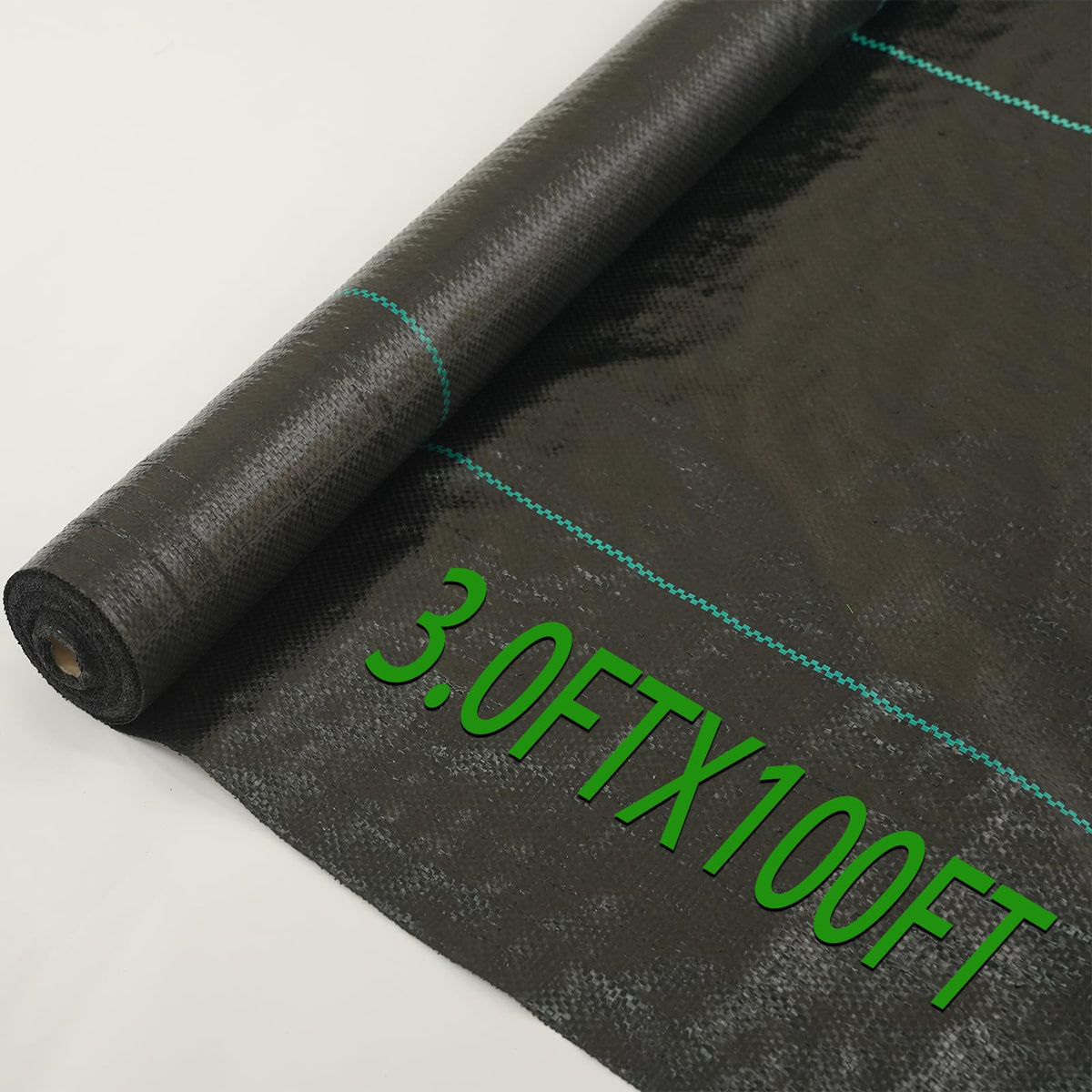 Flysogan cut-to-fit weed barrier for gardens, greenhouses, and paths.