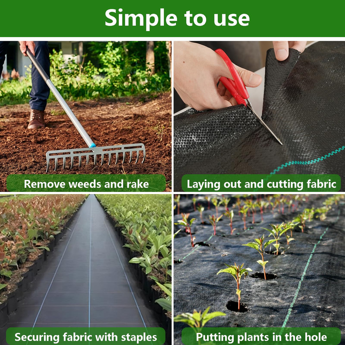 Flysogan light-blocking fabric protects plants by reducing sunlight.