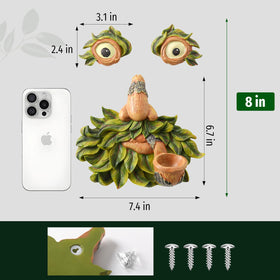 Flytime Easy Install with back holes and screws supports quick mounting on trees or fences.