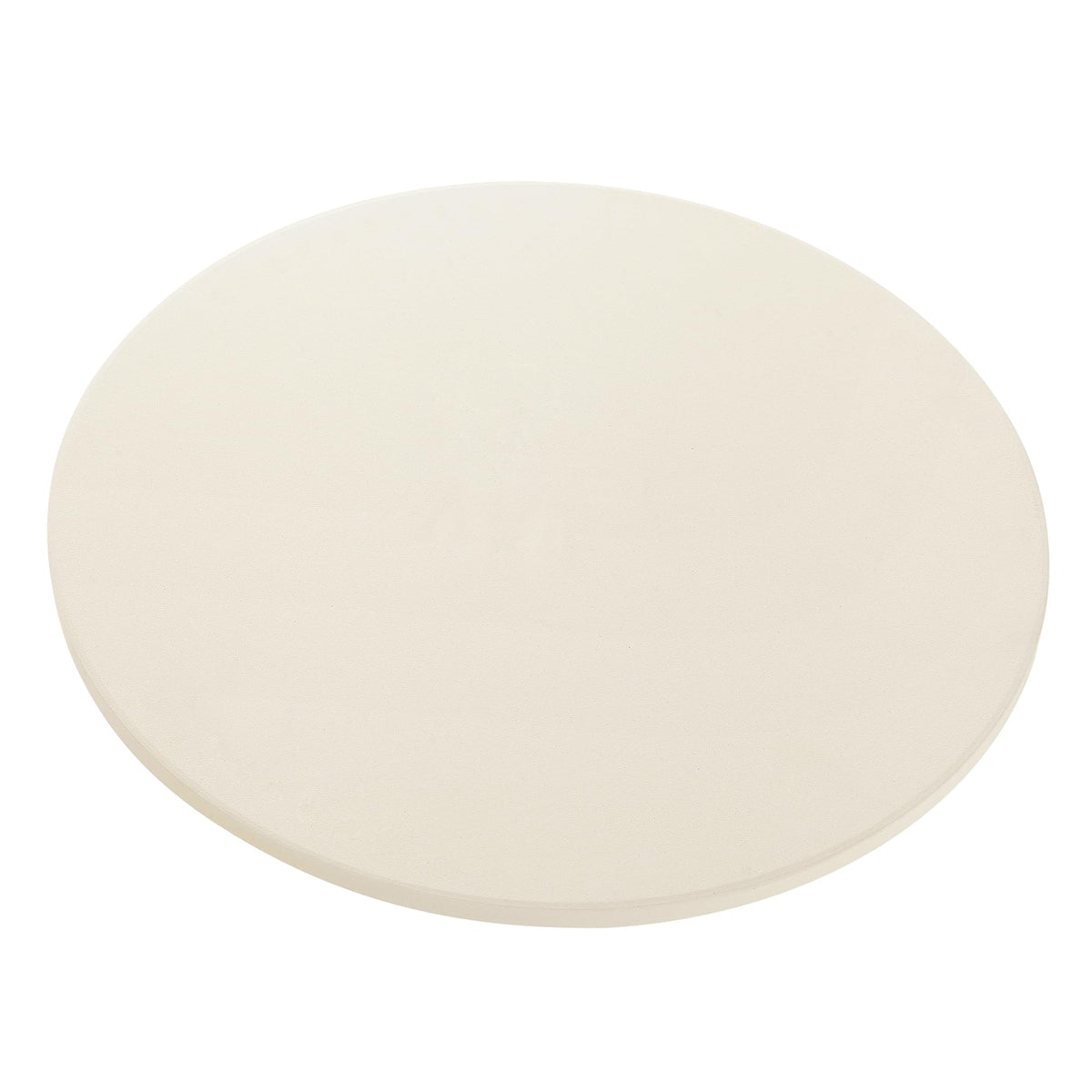 FLYZZA round pizza stone front view highlights durable cordierite for crisp crust