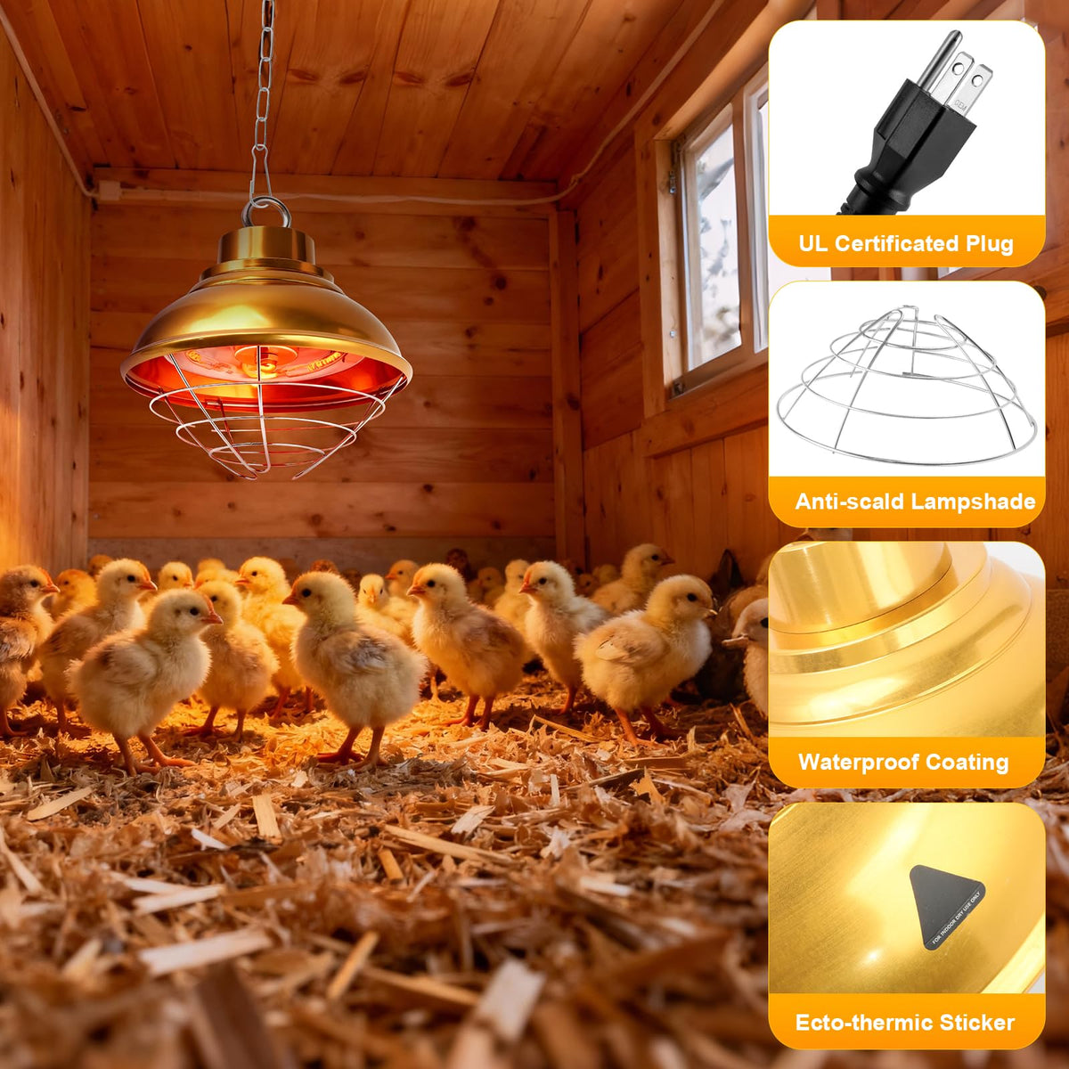FMATOZ carbon fiber bulb is durable and less prone to breakage.