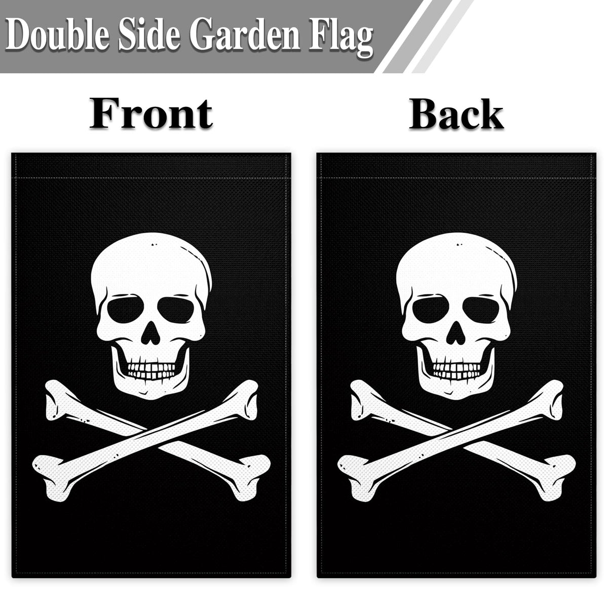 Fnaners pirate skull flag outdoor yard decor inspiration