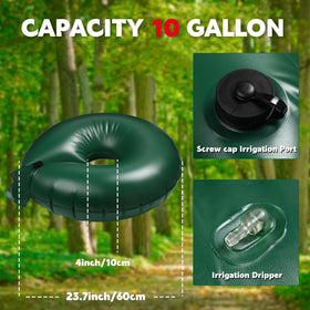 Foaincore 2026 outlet fittings enable even water distribution around a plant.