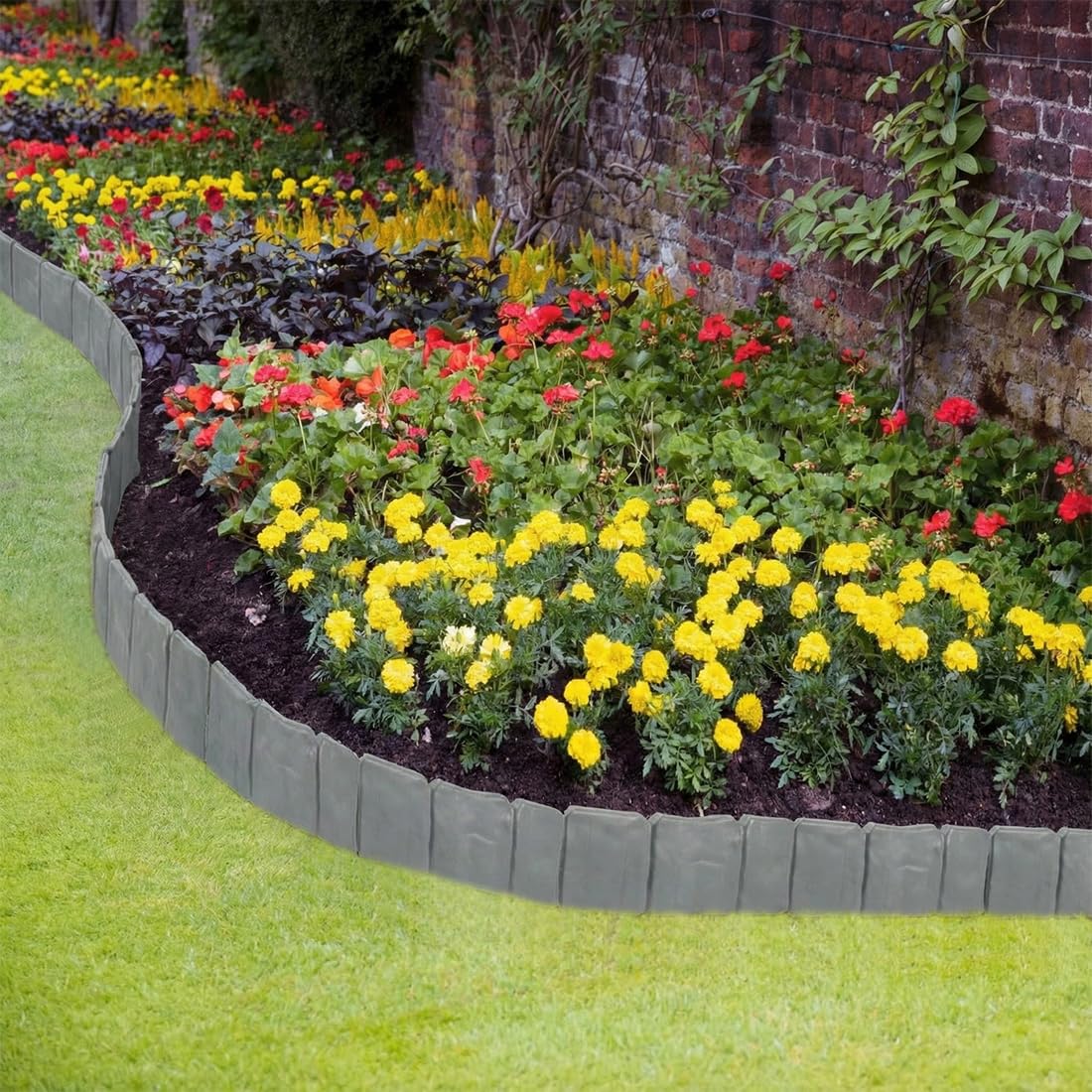 Focefec landscape edging suitable for lawns, beds, and sidewalks