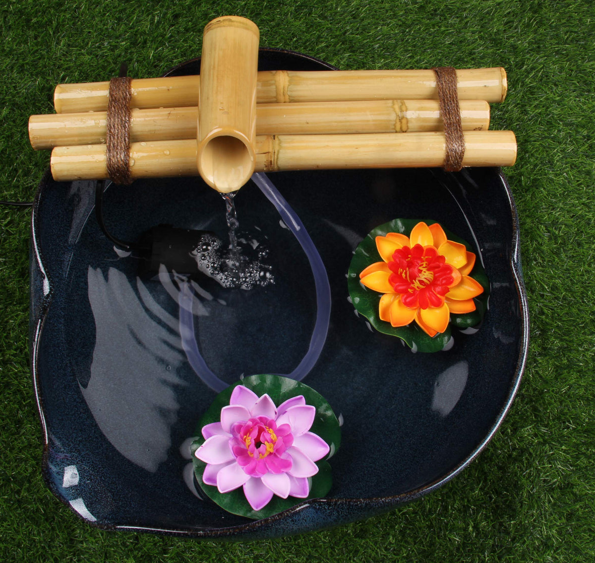 Indoor or outdoor zen decor ready to pair with any container.