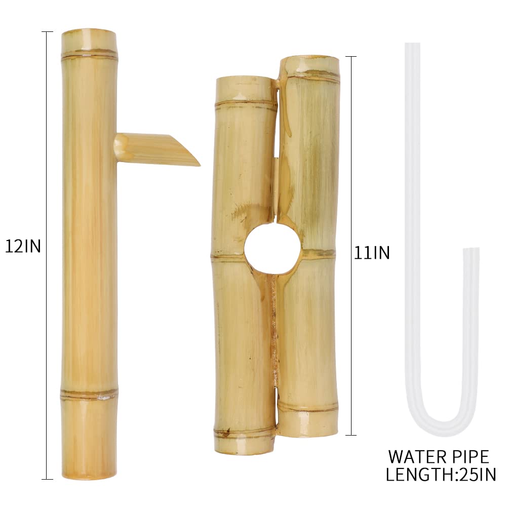 Foci Cozi bamboo fountain tubing kit for simple indoor-outdoor setup.