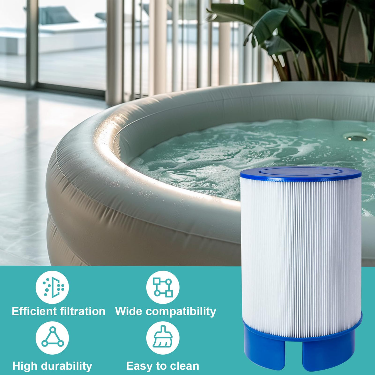 FODACEL 5020 spa filter replacement compatibility for multiple spa models.