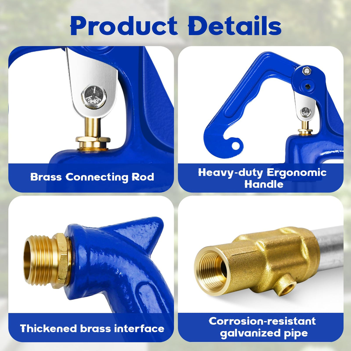 FODACEL easy-installation guide for quick outdoor faucet setup