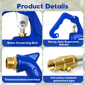 FODACEL easy-installation guide for quick outdoor faucet setup