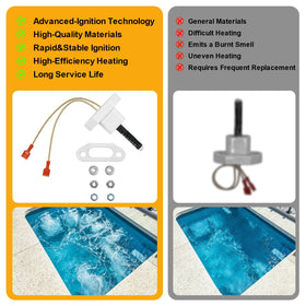 FODACEL R0457502 gasket and nuts included for leak-safe installation.