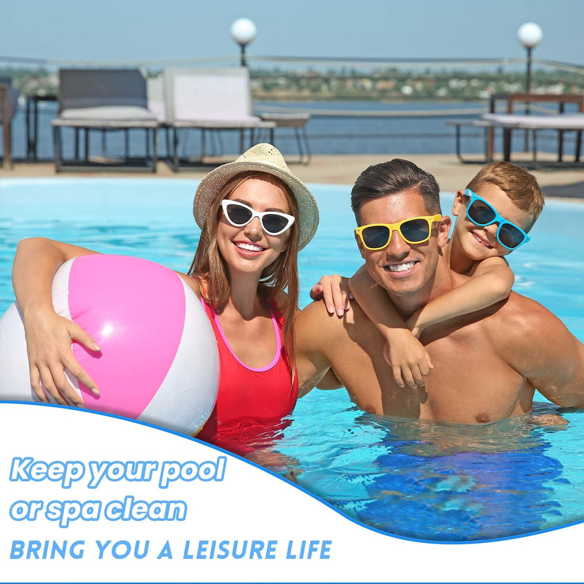FODACEL water stays clear with refreshed cartridges during pool season