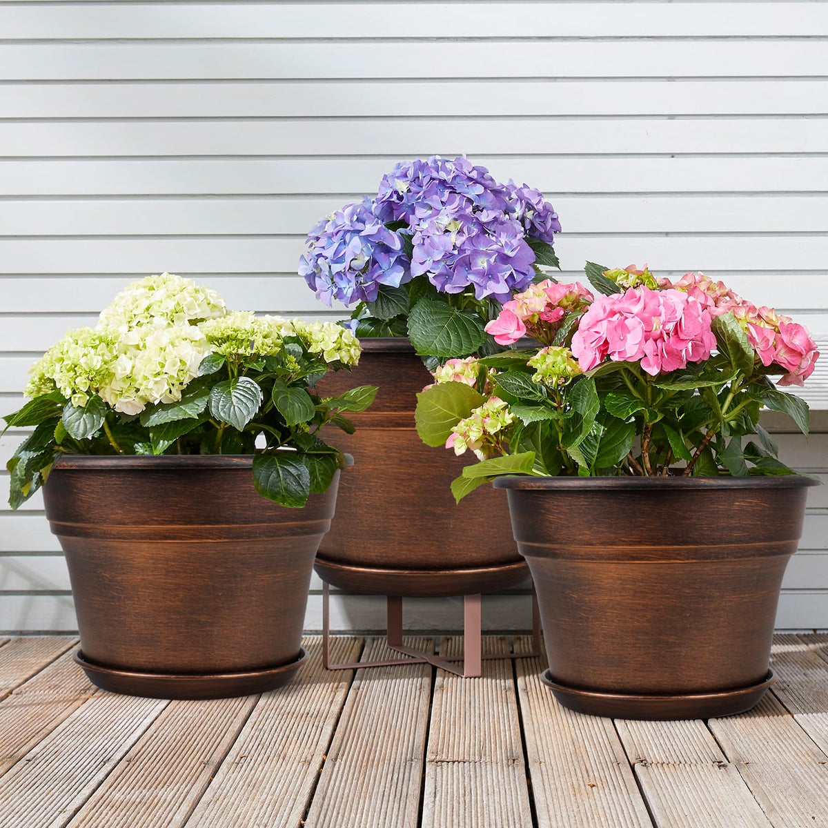 Fodetyff 6-inch plant pot for herbs, succulents, or small foliage.