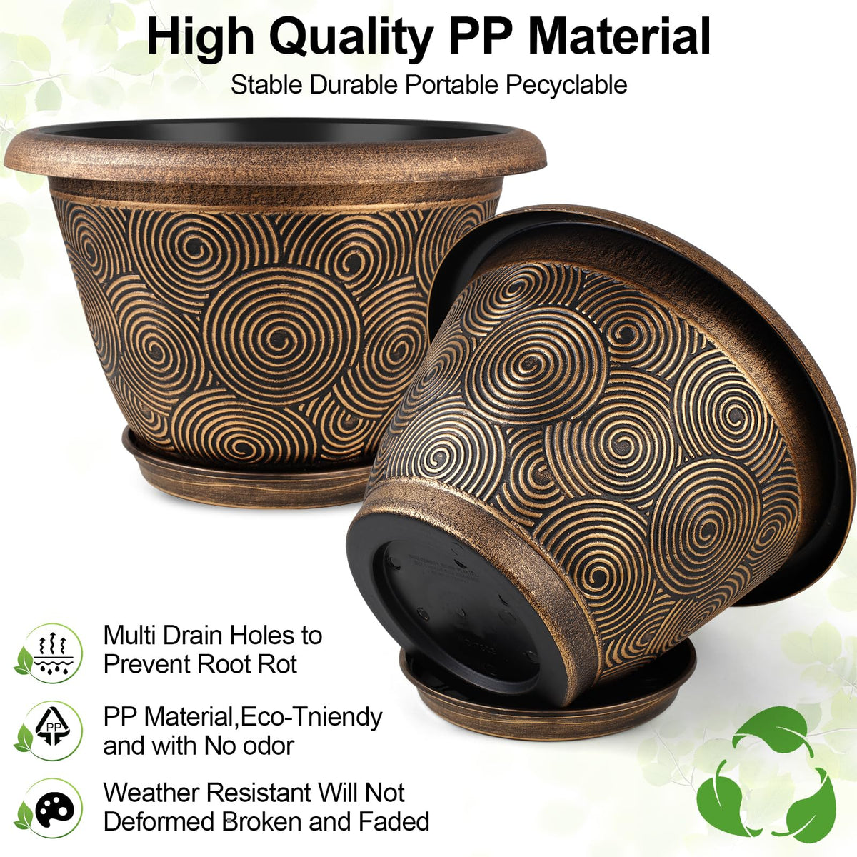 Fodetyff indoor-outdoor planter suitable for succulents and flowers