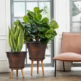 Fodetyff indoor-outdoor planters suitable for aloe, pothos, herbs.