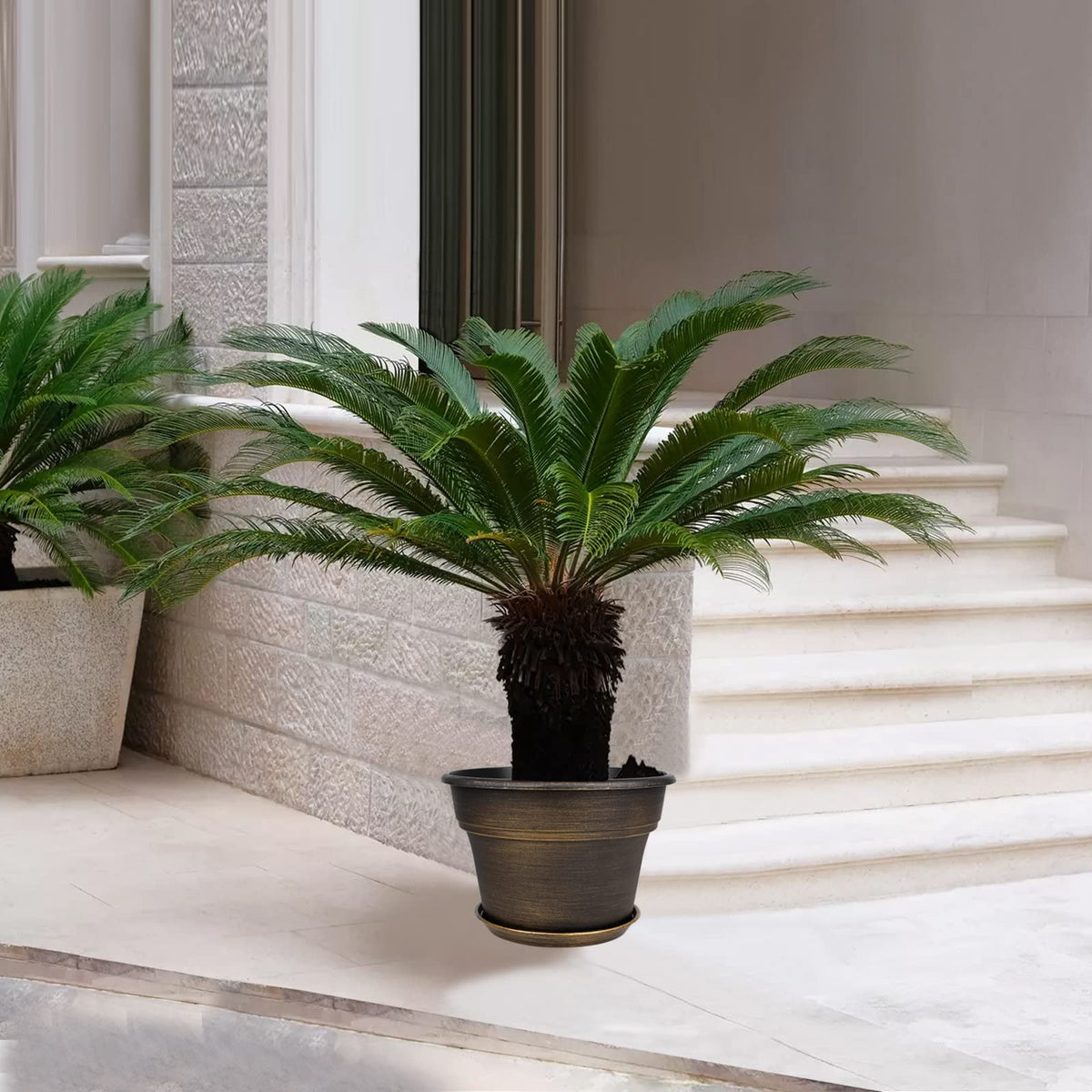 Fodetyff 13-inch planters ideal for aloe, pothos, and spider plants.
