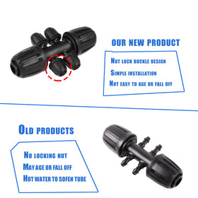 FOGWOWO compatible 16mm drip tubing with 0.620 in OD fit.