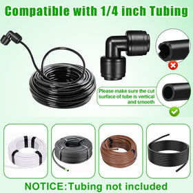 FOGWOWO end plugs seal unused ports for tidy piping