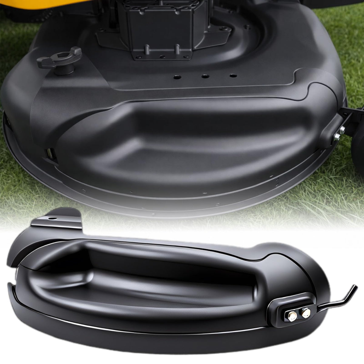 Foifatt 631-05195A mulch plug replacement for 42–46 inch decks, ready for installation.