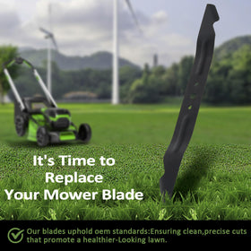 Foifatt AB2100 21-inch blade with precise center mounting hole for easy installation.