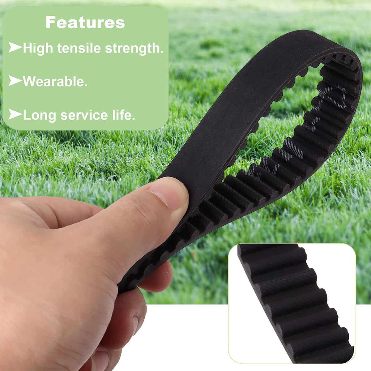 Foifatt belt installation guide visual aids proper tension and blade clearance