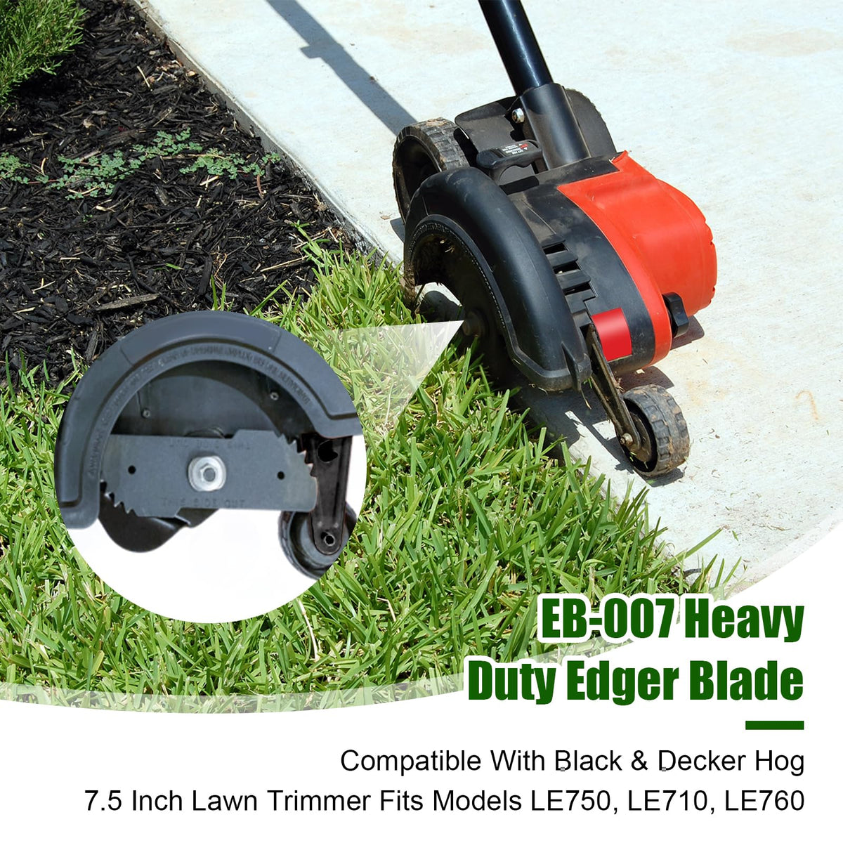 Foifatt EB-007 2-in-1 landscape trenchers compatibility blade.